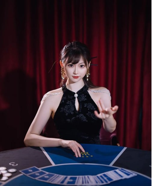 SA Gaming live-dealer studio with professional croupiers at sanbet